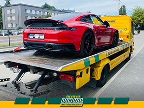 transport samochodów osobowych, suwów, pickupów, busów i dostawczych - laweta radomsko, pomoc drogowa radomsko, holowanie radomsko